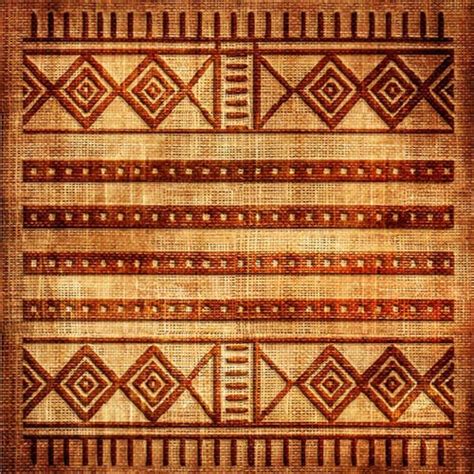 African textures and motifs