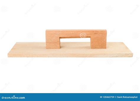 Wood Float or Finishing Trowel. Stock Image - Image of mason, builder ...