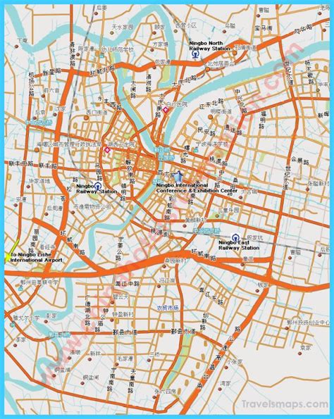 nice Map of Ningbo | Map, Amazing maps, Ningbo