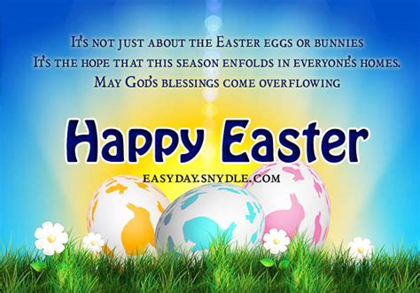 Easter Greetings, Messages and Religious Easter Wishes – Easyday