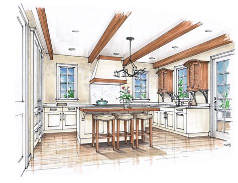 Kitchen Interior Design Sketches | Kitchen Interior Design S… | Flickr