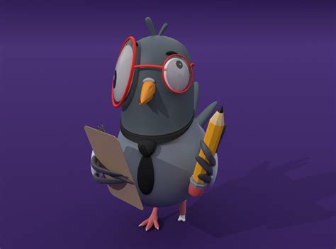 ArtStation - Psychiatrist Pigeon