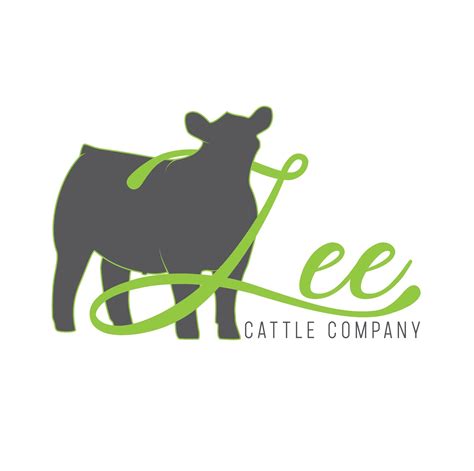 Lee Cattle Company | Farm logo design, Cattle brands, Farm logo