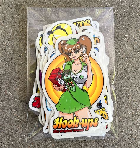 hook-ups classic stickers 30 pack #2 – hookups