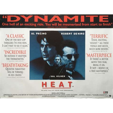 HEAT Movie Poster 30x40 in.