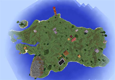 Battle Royale Map - like PUBG Minecraft Map