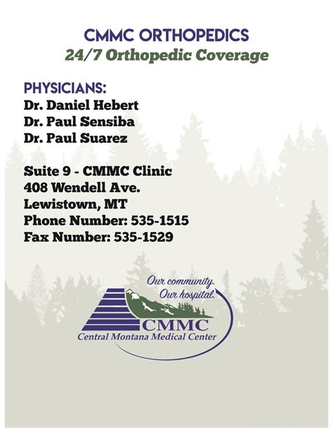 Orthopedics - Central Montana Medical Center