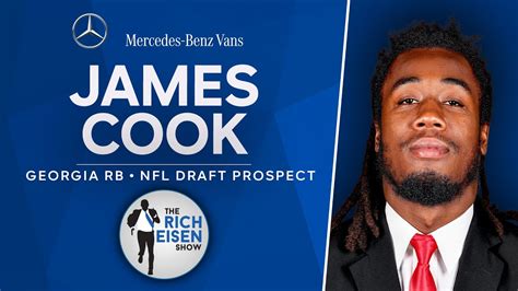 Georgia Bulldogs RB James Cook Talks NFL Draft & More with Rich Eisen ...