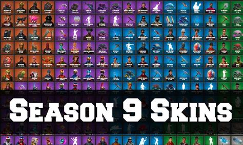 Fortnite Season 9 Skins - All Fortnite Season 9 Outfits & Skins