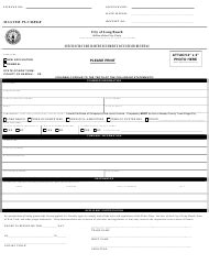 City of Long Beach, New York Application for Master Plumber's License ...