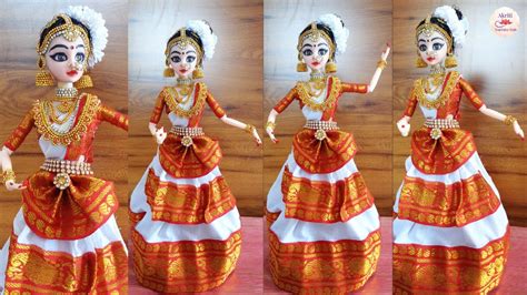 Mohiniyattam Doll|How to make Mohiniyattam Dance Doll|DIY|Classical ...