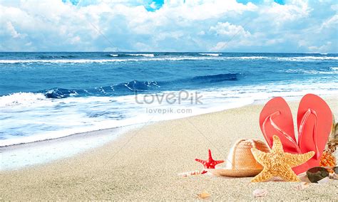 Summer beach creative image_picture free download 500931431_lovepik.com