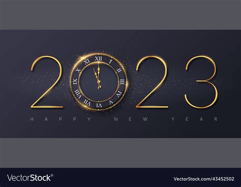 2023 happy new year Royalty Free Vector Image - VectorStock