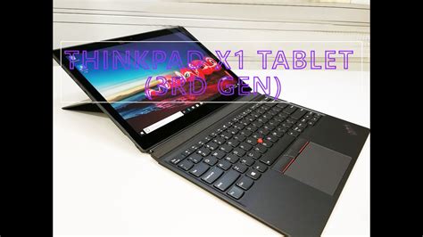 Lenovo ThinkPad X1 Tablet (3rd Gen) Unboxing Teardown - YouTube