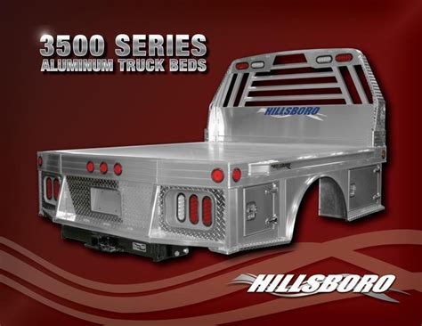 Hillsboro 3500 Series Aluminum Flatbed Truck Bed | Horse, Stock, Utility, Car, Equipment ...