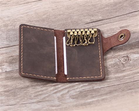 Personalized Leather Key Case Leather Key Holder Leather Key - Etsy