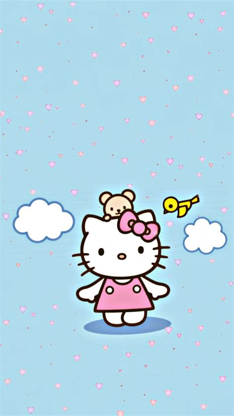 1080P free download | Hello kitty, cute, hello, kitty, little, melody, pastel, simple, themes ...