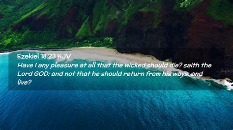 Ezekiel 18:23 KJV Desktop Wallpaper - Have I any pleasure at all that ...