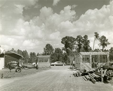 Florida Memory • Control room and gate at the Avon Park Correctional Institution.