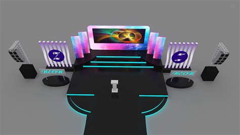 Event Stage Design 3D model | CGTrader