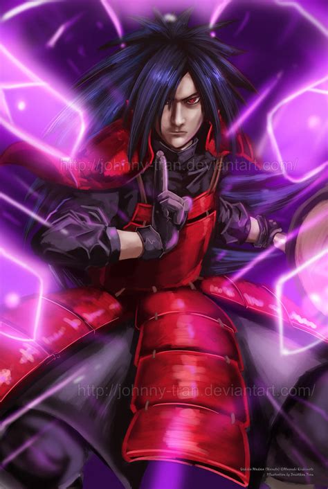 Uchiha madara by Jonathan Tran by Johnny-Tran on DeviantArt