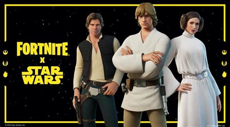 Latest Fortnite X Star Wars Crossover Adds Luke, Han, Leia, And More ...