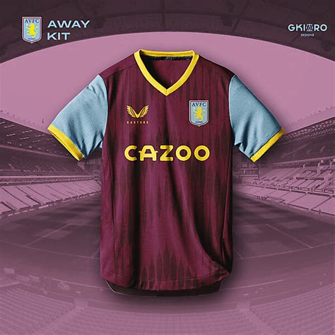 Aston villa home kit concept