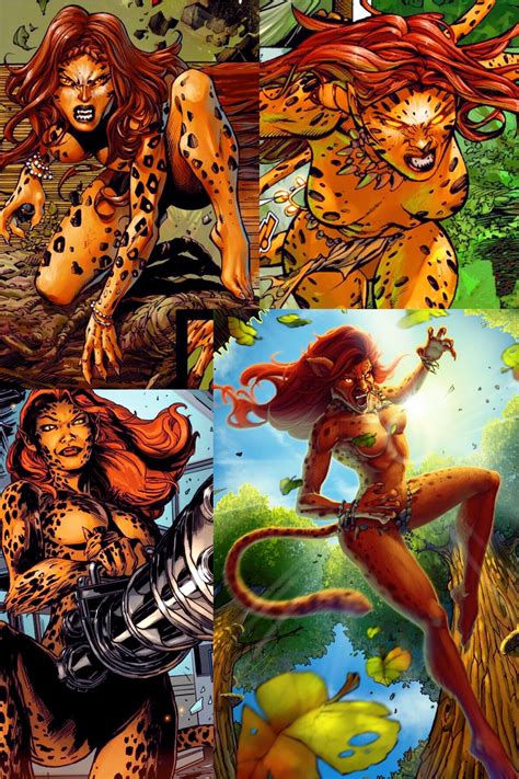 Cheetah | Cheetah dc comics, Dc comics art, Comics girls