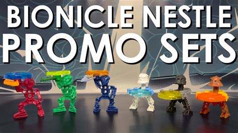 BIONICLE Nestle Promo Sets from 2006 | Eljay's Reviews - YouTube