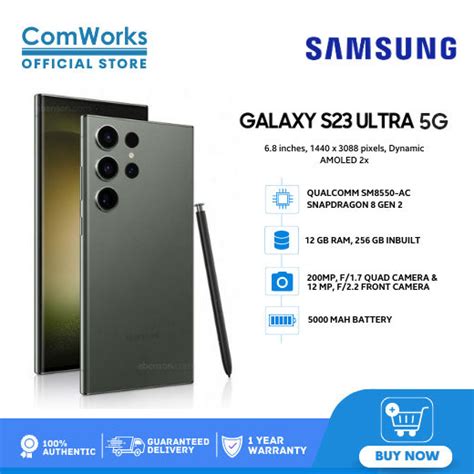 ComWorks | Samsung Galaxy S23 Ultra 5G | 512GB / 256GB / 12GB | 6.8 ...