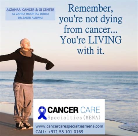 Living with cancer - We care about your health | Cancer Care Center UAE