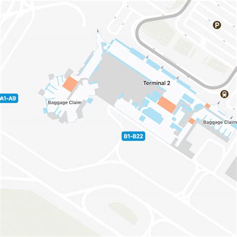 Cancun Airport Terminal 2 Map & Guide