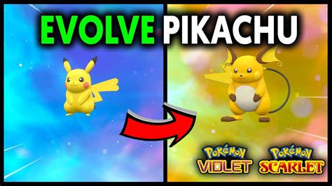 Pokemon Pikachu Evolution Level