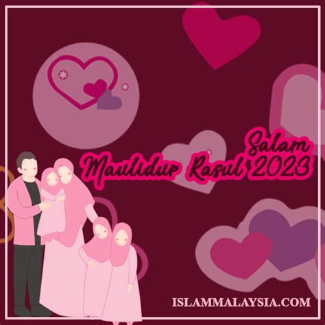 Poster Maulidur Rasul 2023 (Kartun, Mewarna, Lukisan, Gambar)