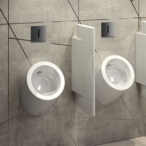 Wall-mounted urinal - WCA : 111500 - Sanindusa - porcelain / commercial ...