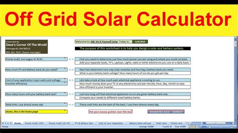 Solar sizing calculator excel - ArchieBaylee