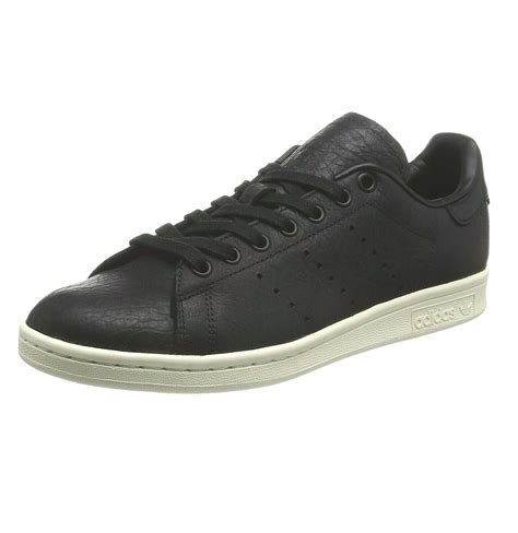 Adidas Originals Stan Smith Core Black Off White Mens Size 8 BB0037 Casual Shoes - Athletic