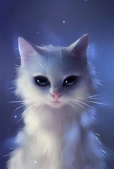 Wallpaper... By Artist Apofis... Pet Anime, Anime Animals, Cats Art Drawing, Cat Art, Drawing ...