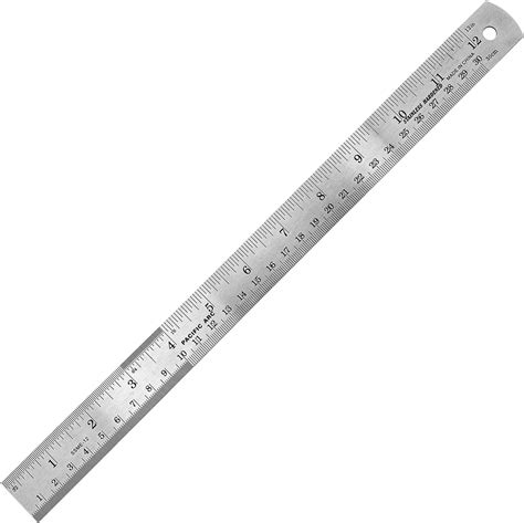 48" Heavy Duty Stainless Steel Ruler with Conversion Chart: Inch and Metric: Amazon.ca: Office ...