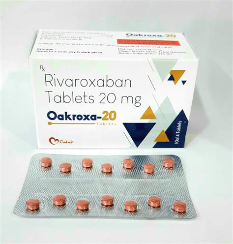 Rivaroxaban Tablets | Buy Rivaroxaban 20mgTablets | Saturn Formulations