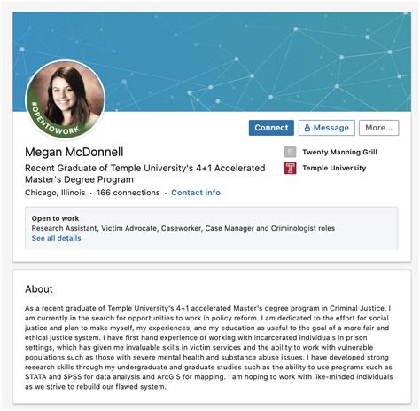 10 Stunningly Good Graduate Student LinkedIn Summary Examples