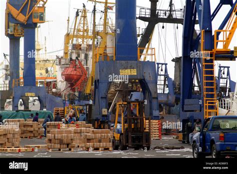 Walvis Bay Port Namibia Southern Africa Stock Photo - Alamy