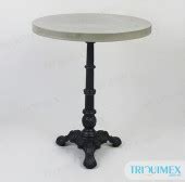 Round Bistro Table Terracotta Mosaic Top