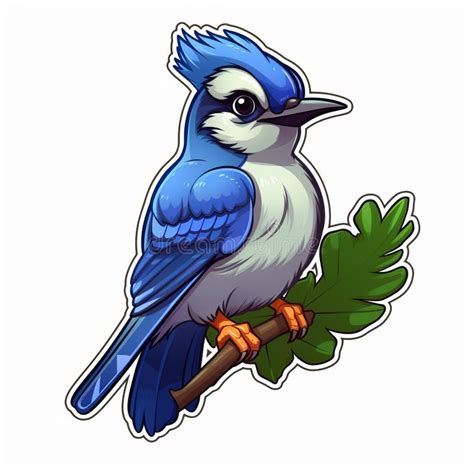 Cute Blue Jay Cartoon Stock Illustrations – 193 Cute Blue Jay Cartoon ...