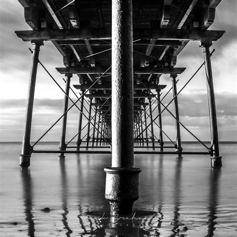 Under Saltburn Pier