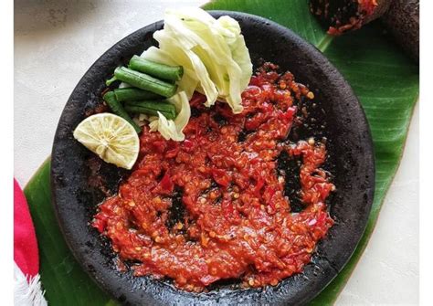 Resep Sambal Seruit Khas Lampung oleh Tyas yodha - Cookpad