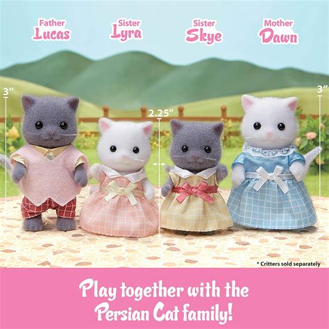 Other Preschool & Pretend Play Calico Critters-Persian Cat Twins Toys & Hobbies Preschool Toys ...