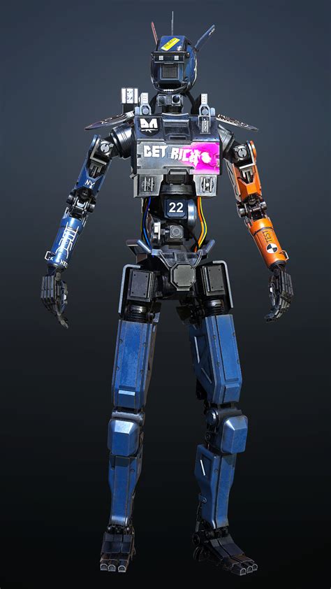 ArtStation - Chappie | Robot concept art, Robots concept, Robot design