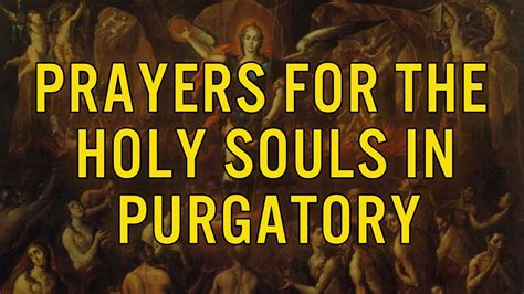 Purgatory Prayers - YouTube