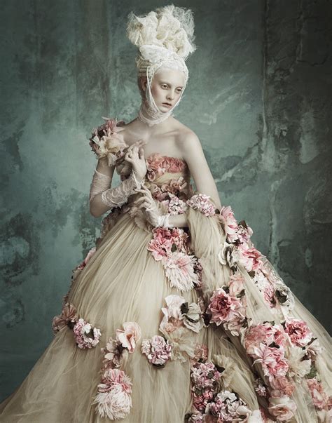 Opulenz À La Marie Antoinette: Dolce & Gabbana Alta Moda by Luigi + Iango for Vogue Germany ...